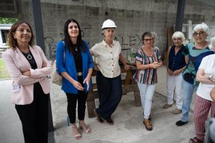  Recorrida por avance de obras en Casa de la Mujer  
