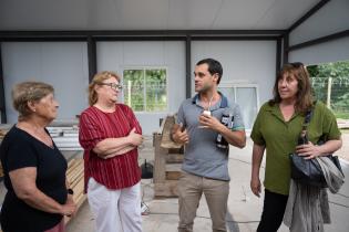  Recorrida por avance de obras en Casa de la Mujer  