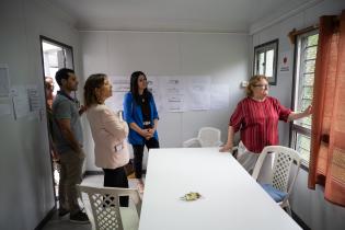  Recorrida por avance de obras en Casa de la Mujer  