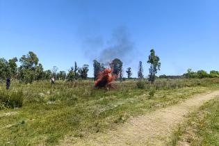  Capacitación sobre prevención de incendios en campos