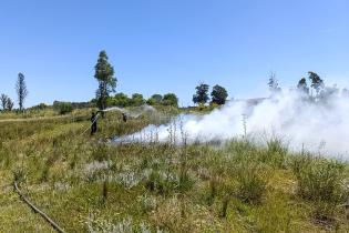  Capacitación sobre prevención de incendios en campos