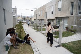 Inauguración del complejo Mazarino (realojo de familias de Chac