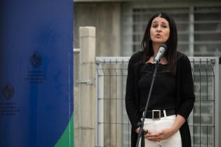 Inauguración del complejo Mazarino (realojo de familias de Chac