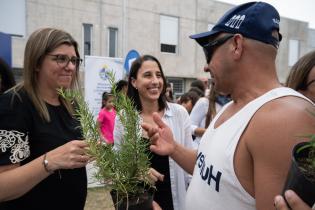Inauguración del complejo Mazarino (realojo de familias de Chac