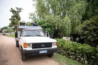 Mudanza de 36 familias del asentamiento El Progreso a nuevas viv