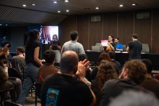 Entrega de menciones del 28º Encuentro de Murga Joven