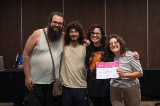 Entrega de menciones del 28º Encuentro de Murga Joven