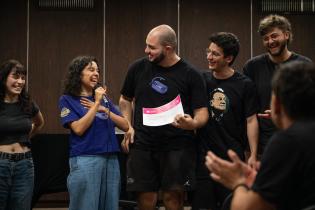 Entrega de menciones del 28º Encuentro de Murga Joven