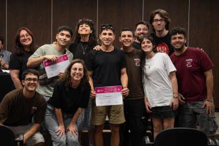 Entrega de menciones del 28º Encuentro de Murga Joven