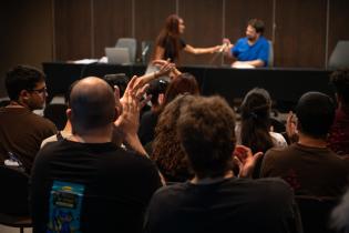 Entrega de menciones del 28º Encuentro de Murga Joven