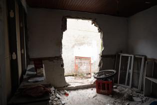 Mudanza de 46 viviendas del asentamiento Alfonso Lamas - Barros 