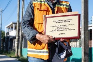  Inauguración de obras en barrio Juventud 14