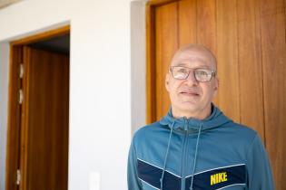 Inauguración de viviendas de realojo para familias del asentami