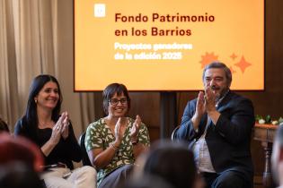 Presentación del fondo Patrimonio en los Barrios