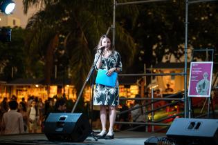 Entrega de premios del concurso literario Juan Carlos Onetti  