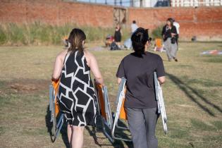 Inauguración del parque Mauá