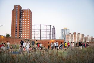 Inauguración del parque Mauá