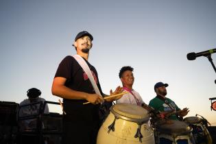 Inauguración del parque Mauá