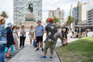 Llegada de cruceros al puerto de Montevideo
