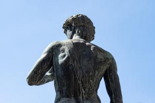 El David, réplica Miguel Ángel, explanada Intendencia