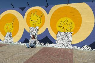 Inauguración de intervención artística por 40° aniversario d