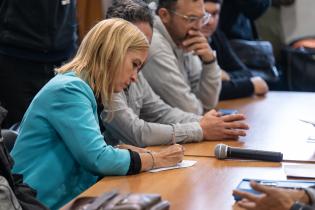 Firma de convenio con ADEOM en el Ministerio de Trabajo y Seguri