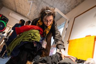Actividad "Ropero solidario" del Centro LGBTIQ
