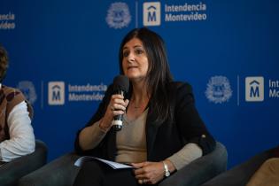 Secretaria General, Viviana Repetto, durante la actividad "Climaterio y menopausia" por el Día Internacional de Acción por la Salud de las Mujeres