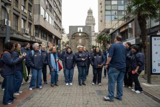 Presentación de cartelería turística en Ciudad Vieja