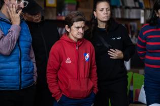 Reunión con vecinas y vecinos por proyecto de mejora de espacio