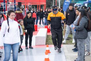 Inauguración de plaza en Piedras Blancas