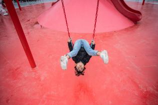 Inauguración de plaza en Piedras Blancas