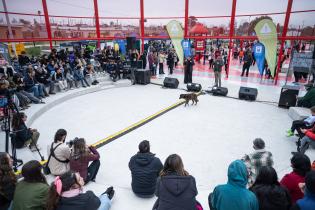Inauguración de plaza en Piedras Blancas