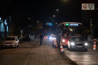 Reparación vial en Av. Agraciada entre 19 de Abril y Lozano