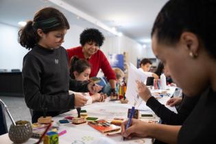 Taller en Espacio Afrocentrado de la Feria del Libro Infantil y 