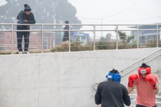 Peatonal barrial en el Municipio D