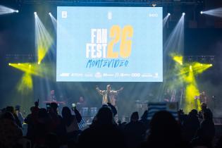 Fan Fest oficial de la Celeste durante Uruguay vs España