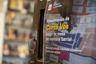 Actividad del Fondo Patrimonio en los Barrios, presentación de 