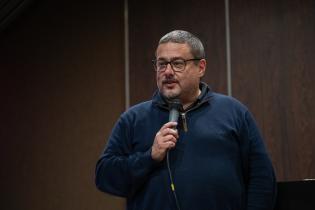 Director de Desarrollo Ambiental, Leonardo Herou, durante mesas de diálogo por actualización de normativa ambiental de contaminación acústica y combustibles líquidos