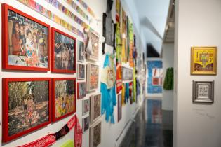 Inauguración de exposición retrospectiva de Dani Umpi en Centr
