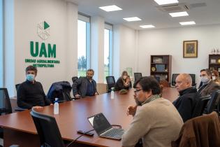 Visita a la UAM de Salomón Vilensky, director del parque Dalton (Israel)