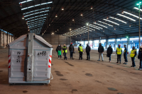 Capacitación en reparación de contenedores en el marco del Plan Laboral ABC