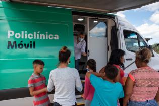 Policlínica móvil en Municipio F en el marco del Plan ABC Policlínica móvil en Municipio F en el marco del Plan ABC