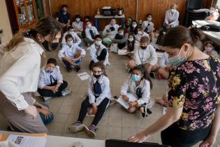 Consejo de niñas y niños en la Escuela Primaria Nº 42 República de Bolivia