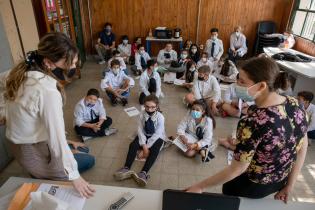 Consejo de niñas y niños en la Escuela Primaria Nº 42 República de Bolivia