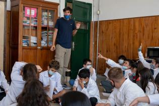 Consejo de niñas y niños en la Escuela Primaria Nº 42 República de Bolivia