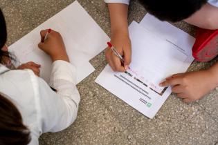 Consejo de niñas y niños en la Escuela Primaria Nº 42 República de Bolivia