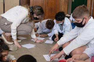 Consejo de niñas y niños en la Escuela Primaria Nº 42 República de Bolivia