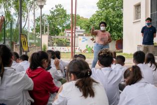 Consejo de niñas y niños en la Escuela Primaria Nº 42 República de Bolivia