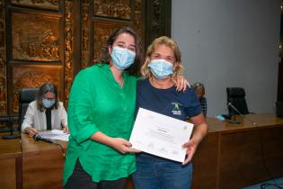 Entrega de certificados del "Curso de Anfitrionía Aplicada al Turismo" a los Municipios A, B Y CH Entrega de certificados del "Curso de Anfitrionía Aplicada al Turismo" a los Municipios A, B Y CH